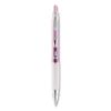 Signo 207 Gel Pen, Retractable, Medium 0.7 mm, Black Ink, Pink Barrel, 2/Pack1