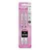 Signo 207 Gel Pen, Retractable, Medium 0.7 mm, Black Ink, Pink Barrel, 2/Pack2