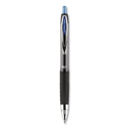 Signo 207 Gel Pen, Retractable, Medium 0.7 mm, Blue Ink, Black Barrel, 36/Box1