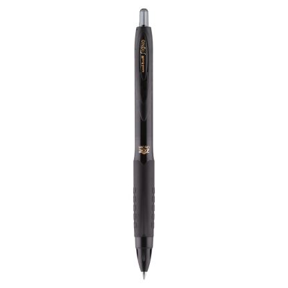 307 Gel Pen, Retractable, Micro 0.5 mm, Black Ink, Black Barrel, Dozen1