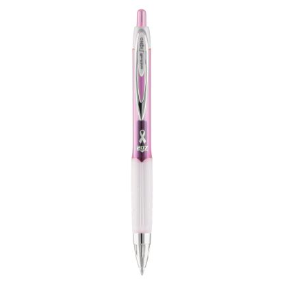 207 Office Pack Gel Pen, Retractable, Medium 0.7 mm, Black Ink, Pink Barrel, 36/Pack1