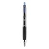 Signo 207 Gel Pen, Retractable, Medium 0.7 mm, Blue Ink, Smoke/Black/Blue Barrel, Dozen1