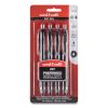 Signo 207 Gel Pen, Retractable, Medium 0.7 mm, Black Ink, Translucent Black Barrel, 4/Pack2