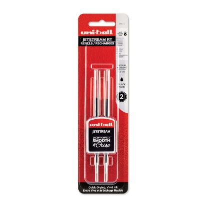 Refill for JetStream RT Pens, Bold Conical Tip, Black Ink, 2/Pack1