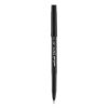 ONYX Roller Ball Pen, Stick, Micro 0.5 mm, Black Ink, Black Matte Barrel, Dozen1