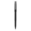 Roller Ball Pen, Stick, Fine 0.7 mm, Black Ink, Black Matte Barrel, Dozen1