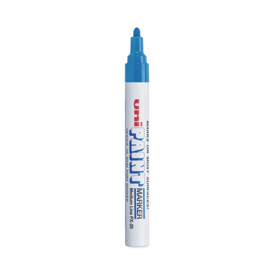 Permanent Marker, Medium Bullet Tip, Blue1