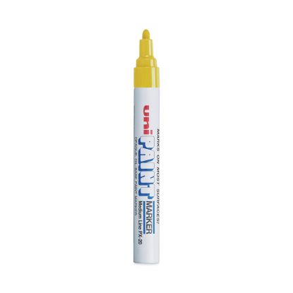 Permanent Marker, Medium Bullet Tip, Yellow1