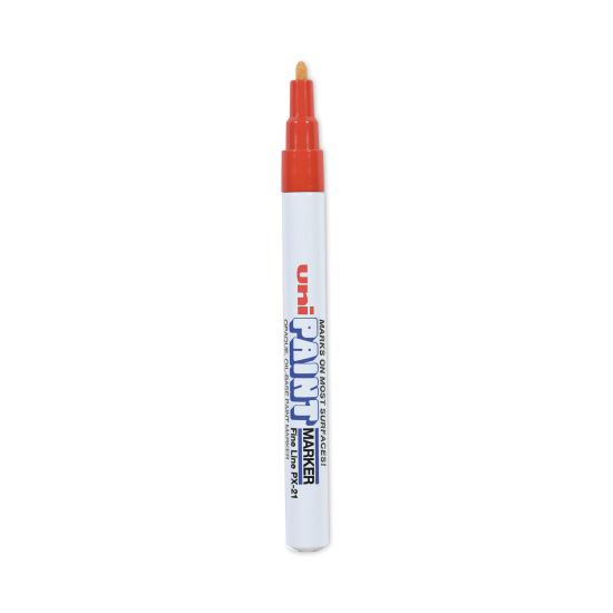 Permanent Marker, Fine Bullet Tip, Red1