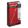 Signo GRIP Gel Pen, Stick, Medium 0.7 mm, Red Ink, Silver/Red Barrel, Dozen2