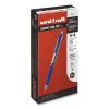 Signo Gel Pen, Retractable, Medium 0.7 mm, Blue Ink, Blue/Metallic Accents Barrel, Dozen2