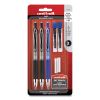 207 Mechanical Pencil with Lead and Eraser Refills, 0.7 mm, HB (#2), Black Lead, Assorted Barrel Colors, 3/Set2