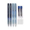 Chroma Mechanical Pencil woth Leasd and Eraser Refills, 0.7 mm, HB (#2), Black Lead, Assorted Barrel Colors, 4/Set1