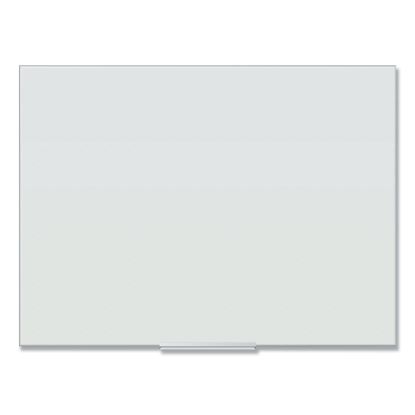 Floating Glass Ghost Grid Dry Erase Board, 48 x 36, White1