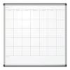 PINIT Magnetic Dry Erase Undated One Month Calendar, 36 x 36, White1