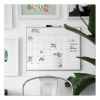 Magnetic Dry Erase Undated One Month Calendar Board, 20 x 16, White2