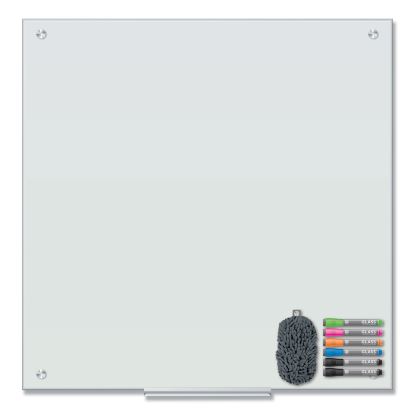Magnetic Glass Dry Erase Board Value Pack, 36 x 36, White1