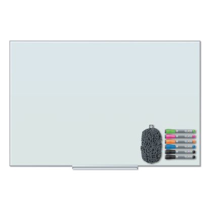 Floating Glass Dry Erase Board, 36 x 24, White1