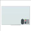 Floating Glass Dry Erase Board, 48 x 36, White1