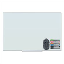 Floating Glass Dry Erase Board, 48 x 36, White1