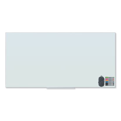 Floating Glass Dry Erase Board, 72 x 36, White1