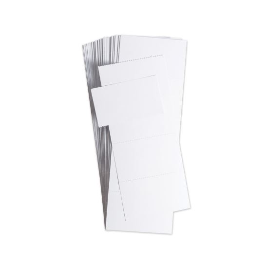Data Card Replacement, 3 x 1.75, White, 500/Pack1