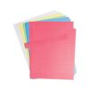 Data Card Replacement Sheet, 8.5 x 11 Sheets, Perforated at 1", Assorted, 10/Pack2
