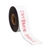 Dry Erase Magnetic Tape Roll, 3" x 50 ft, White, 1/Roll1