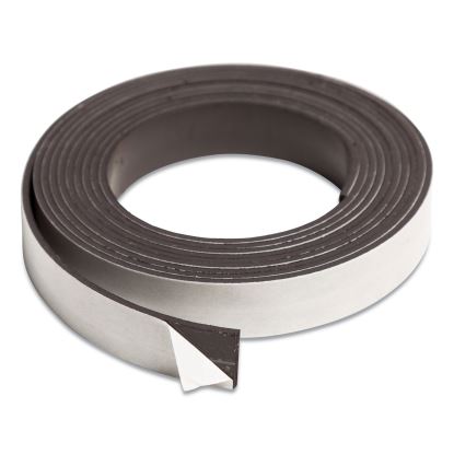 Magnetic Adhesive Tape Roll, 0.5" x 7 ft, Black1