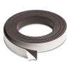 Magnetic Adhesive Tape Roll, 0.5" x 7 ft, Black, 1/Roll2