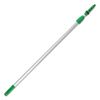 Opti-Loc Extension Pole, 8 ft, Two Sections, Green/Silver2