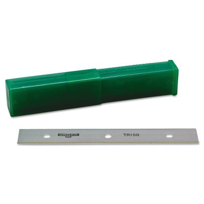 ErgoTec Glass Scraper Replacement Blades, 6" Double-Edge, 25/Pack1