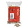 Rubber Bands, Size 16, 0.04" Gauge, Beige, 1 lb Box, 1,900/Pack1