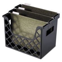 Recycled Extra Capacity Desktop File Holder, Letter Size, 8.5" Long, Black1