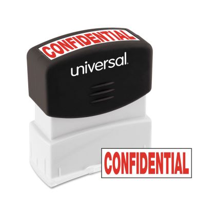 Message Stamp, CONFIDENTIAL, Pre-Inked One-Color, Red1