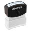 Message Stamp, E-MAILED, Pre-Inked One-Color, Blue1