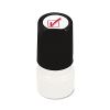 Round Message Stamp, CHECK MARK, Pre-Inked/Re-Inkable, Red2