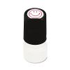 Round Message Stamp, SMILEY FACE, Pre-Inked/Re-Inkable, Red2