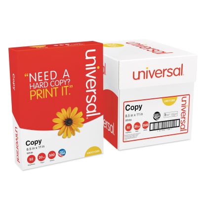 Copy Paper Convenience Carton, 92 Bright, 20lb, 8.5 x 11, White, 500 Sheets/Ream, 5 Reams/Carton1