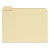 Top Tab File Folders, 1/5-Cut Tabs: Assorted, Letter Size, 0.75" Expansion, Manila, 100/Box1