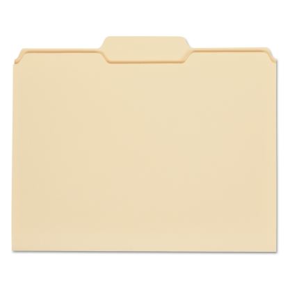 Top Tab File Folders, 1/3-Cut Tabs: Center Position, Letter Size, 0.75" Expansion, Manila, 100/Box1