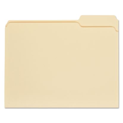 Top Tab Manila File Folders, 1/3-Cut Tabs, Right Position, Letter Size, 11 pt. Manila, 100/Box1