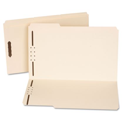 Reinforced Top Tab Folders with Two Fasteners, 1/3-Cut Tabs, Legal Size, Manila, 50/Box1