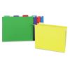 Deluxe Bright Color Hanging File Folders, Letter Size, 1/5-Cut Tab, Assorted, 25/Box2