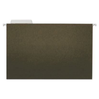 Hanging File Folders, Legal Size, 1/3-Cut Tabs, Standard Green, 25/Box1