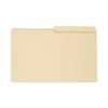 Top Tab File Folders, 1/2-Cut Tabs: Assorted, Legal Size, 0.75" Expansion, Manila, 100/Box2