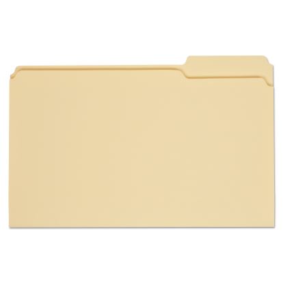 Top Tab File Folders, 1/3-Cut Tabs: Right Position, Legal Size, 0.75" Expansion, Manila, 100/Box1