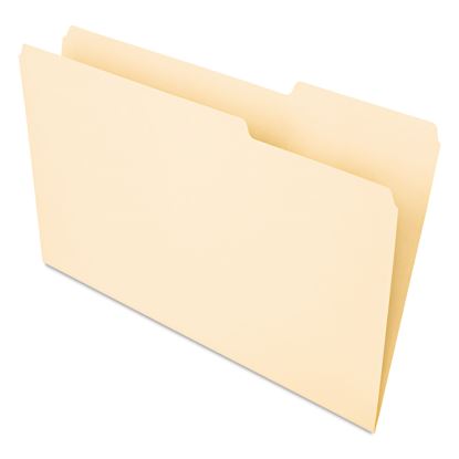 Interior File Folders, 1/3-Cut Tabs: Assorted, Legal Size, 9.5-pt Manila, 100/Box1