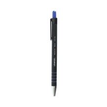 Ballpoint Pen, Retractable, Medium 1 mm, Blue Ink, Blue Barrel, Dozen1