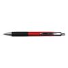 Comfort Grip Ballpoint Pen, Retractable, Medium 1 mm, Red Ink, Red Barrel, Dozen2